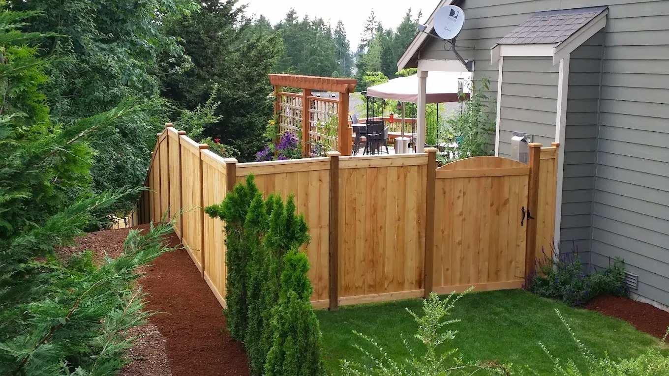 6-Foot Cedar Privacy Fence